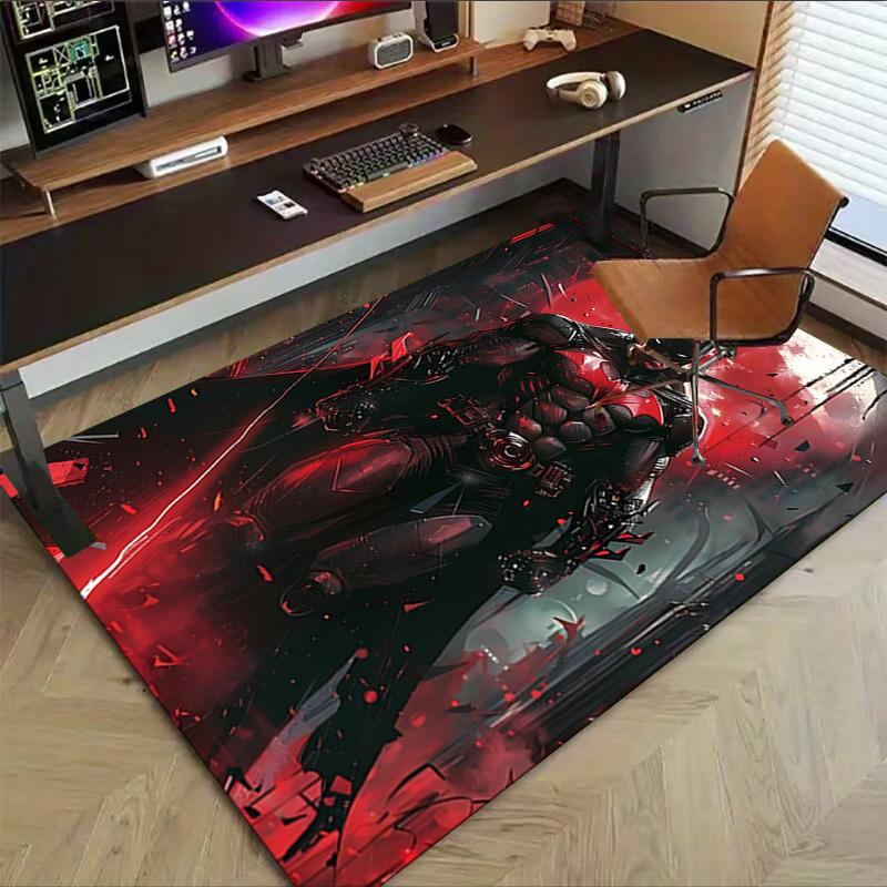 1pc Batman Nightwing Carpet, for Home & Office Decor, Desk Chair Carpet, Festive Gift,Conference Room CarpetL1273