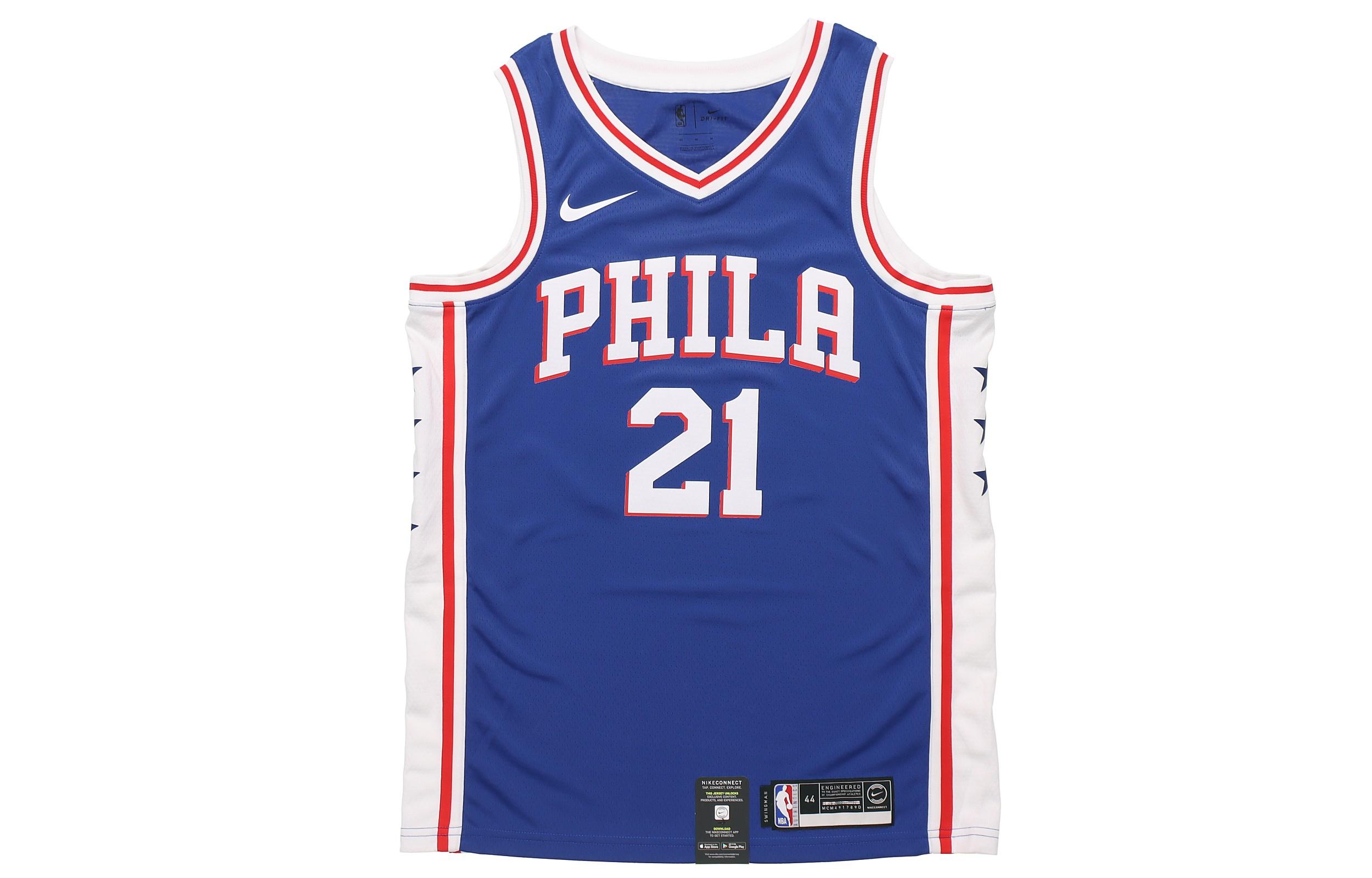 Nike Basketball Jersey Men s Blue CJ7678-498 S