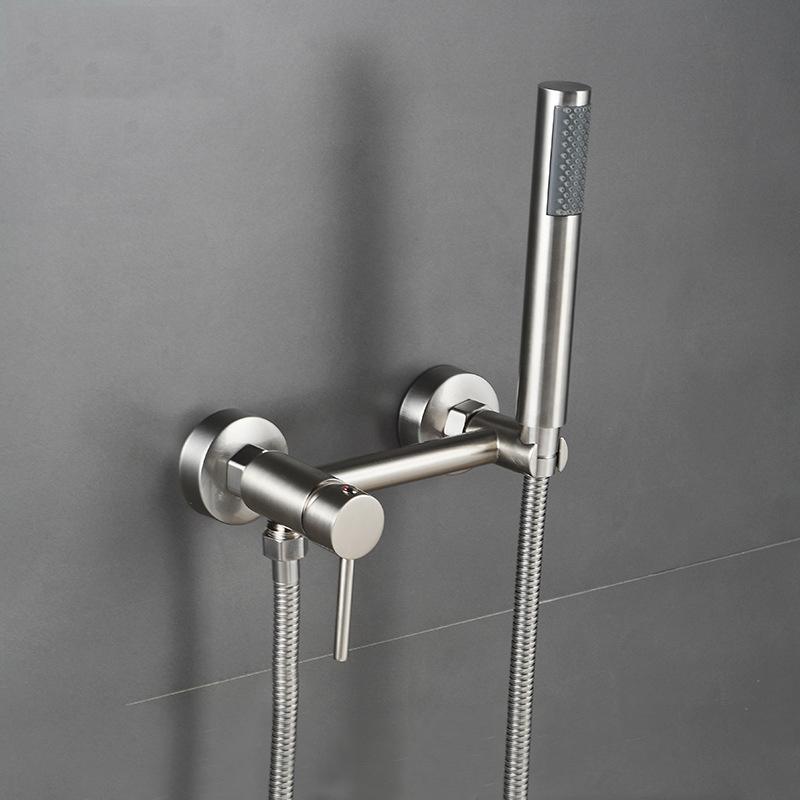 Messing Wasserhahn Dusche Bidet Tragbarer Sprüher Badezimmer Toilette Bidet Heiß- und Kaltmischer Wasserventil Jet-Set Hygienedusche