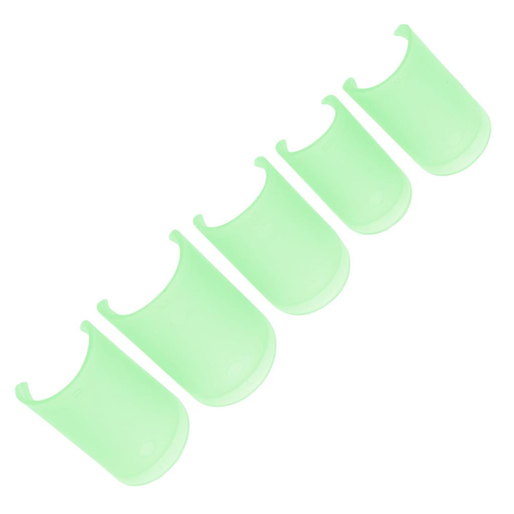 5 Stück Flötenmembranschutz ABS Traditionelles Chinesisches Instrument Zubehör DM?01Grün