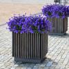 UV-Resistant Artificial Outdoor Shrubs, Fake Plants for Courtyard and Spring Decoration