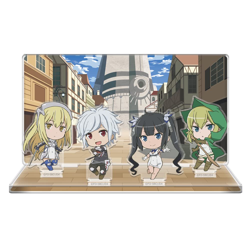 

Is It Wrong to Try to Pick Up Girls in a Dungeon IV Acrylic Diorama (Deformed Characters)