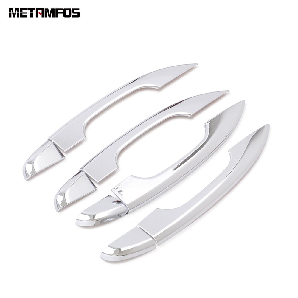 For Honda Accord 2018-   Chrome Outer Door Handle Bowl Cover Trim Protection Cap Exterior Accessories Car Styling