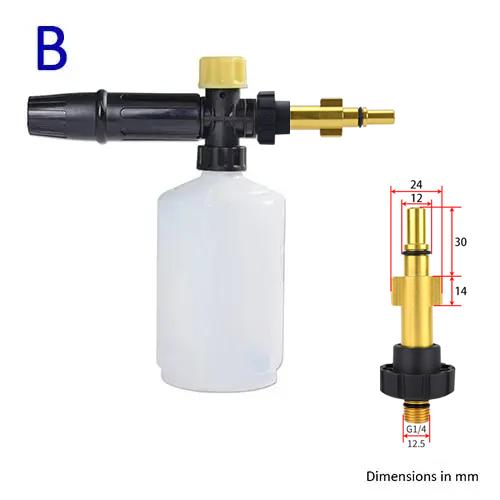 Car Foam Wash Snow Foam Lance Foam Nozzle Foam Cannon Foam Generator for Daewoo Hammer Karcher Huter Makita High Pressure Washer