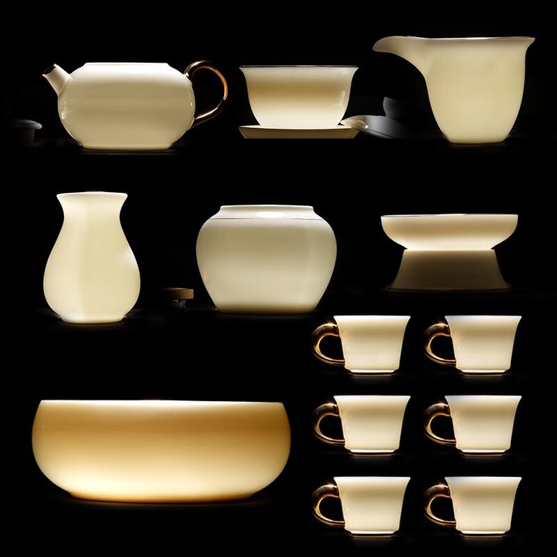 

Jinsheng Zisha Gold-Inlaid Tea Set