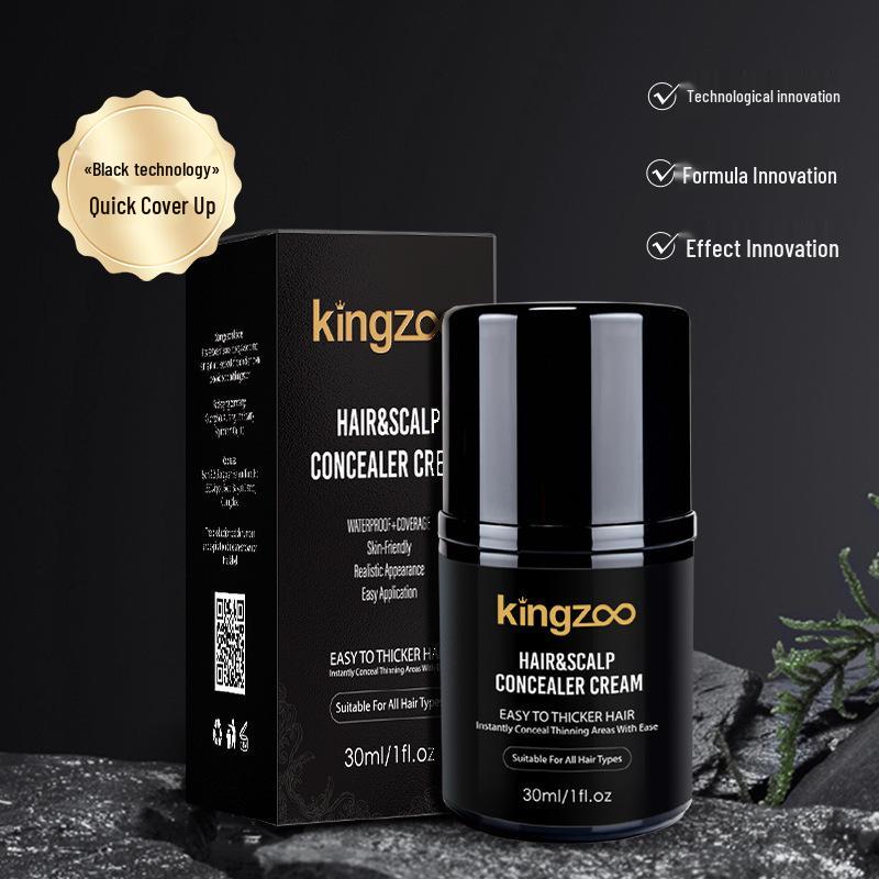 Long-Lasting Sweat-Proof Scalp Concealer for Thinning Hair - Quick Coloring, Gentle Nourishing Repair Cream