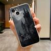 Gothic Castle Personalized Phone Case For iPhone 17 16e 16 15 14 13 12 11mini Pro Max X XR XSMAX 8 7 Air Plus Soft Cover