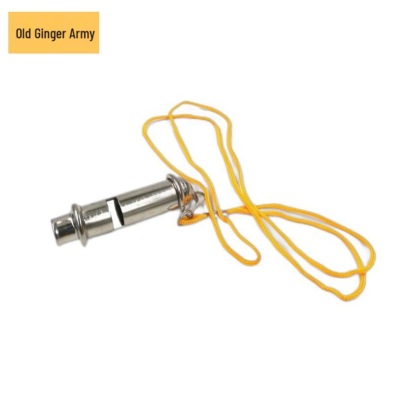 

Stainless Steel Double-Chamber Referee Whistle