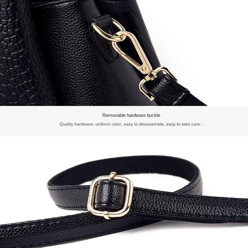 Modna damska torba typu crossbody, torba na ramię dla matki, damska, wysokiej jakości skórzana torebka