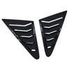 Nissan Tiida 05-10 Front Triangle Window Louvers - Mustang Style Exterior Modification