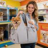 Small Dog Carrier Lightweight Safety Mesh Window Holder With Side Pockets Dog Carrier Bag For Car Travel Hiking Bike Motorcycle