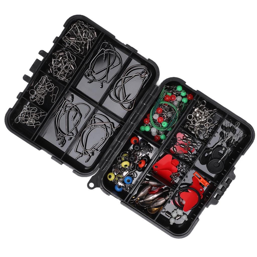 Fishing Lures Baits Tackle Box with Rope Stainless Steel Material Durable Fishing Tool Set