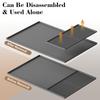 Non-slip Silicone Coffee Mat: 2-in-1 Heat-Resistant & Waterproof Drying Tray for Bar and Dining Table
