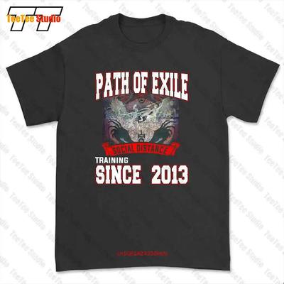 Path Of Exile Social Distance Training Since 2013 Game Player Tshirt Tee 274R