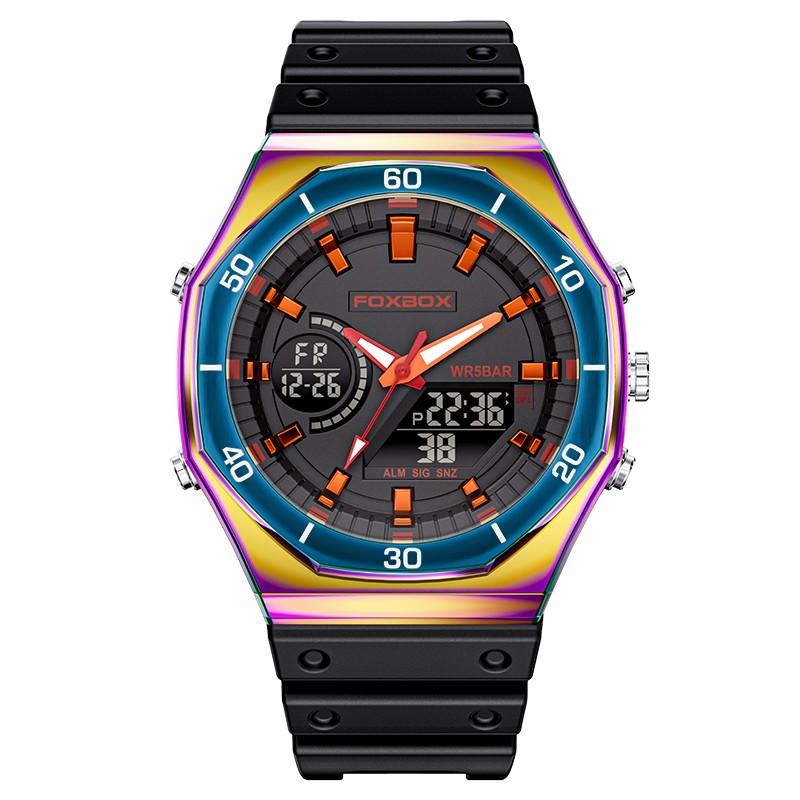 LIGE Military Watch Casio Dual Display Digital Sports Quartz Watch For Men Fashion Luminous Waterproof Chronograph Men s Watches