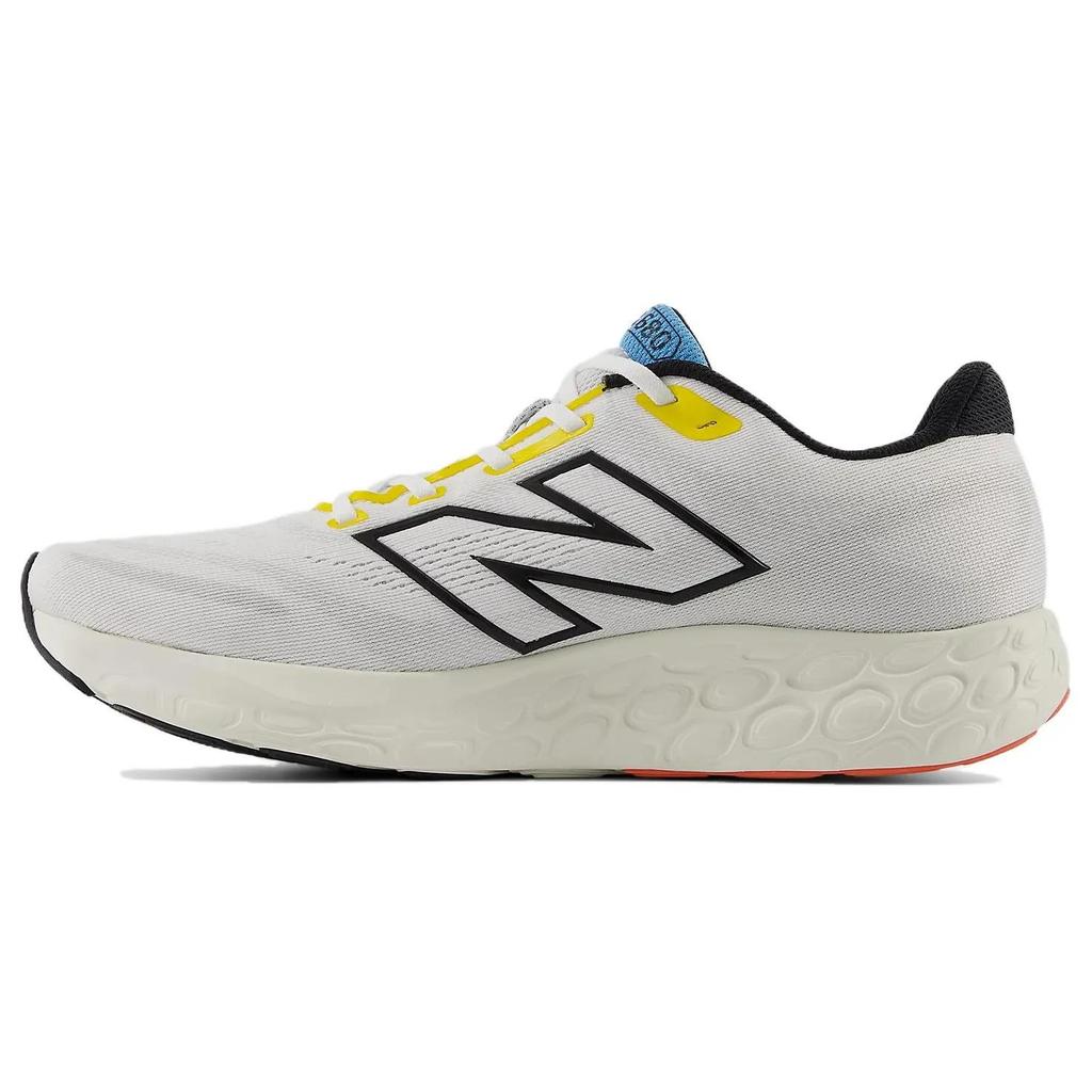 New Balance Fresh Foam 680v8 'White Ginger Lemon' (Unisex) White / Black / Ginger Lemon Running Shoes M680LW8