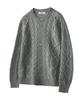 UNTAPPED STUDIO [2Pack] Oversized Aran Cable Round Knit Cardigan 5 Colors