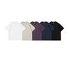 Trendy Plain Color Cool Touch Round Neck Loose Japanese Style Men's T-Shirt - Summer 2026 Collection