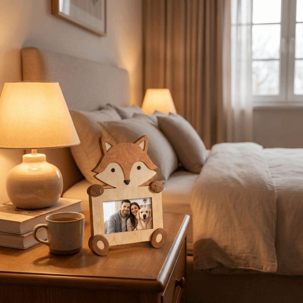 Handmade Animal Shape Frame Cute Photo Album Frame Picture Display Stand Photo Props