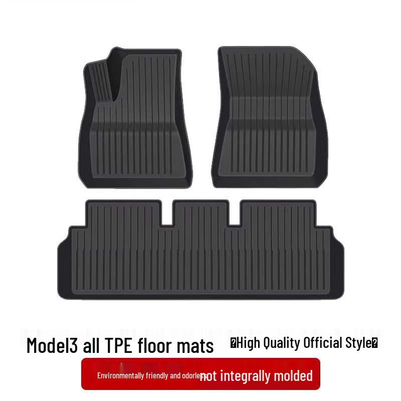 All-Inclusive Floor and Trunk Mats for Tesla Model 3/Y Refresh