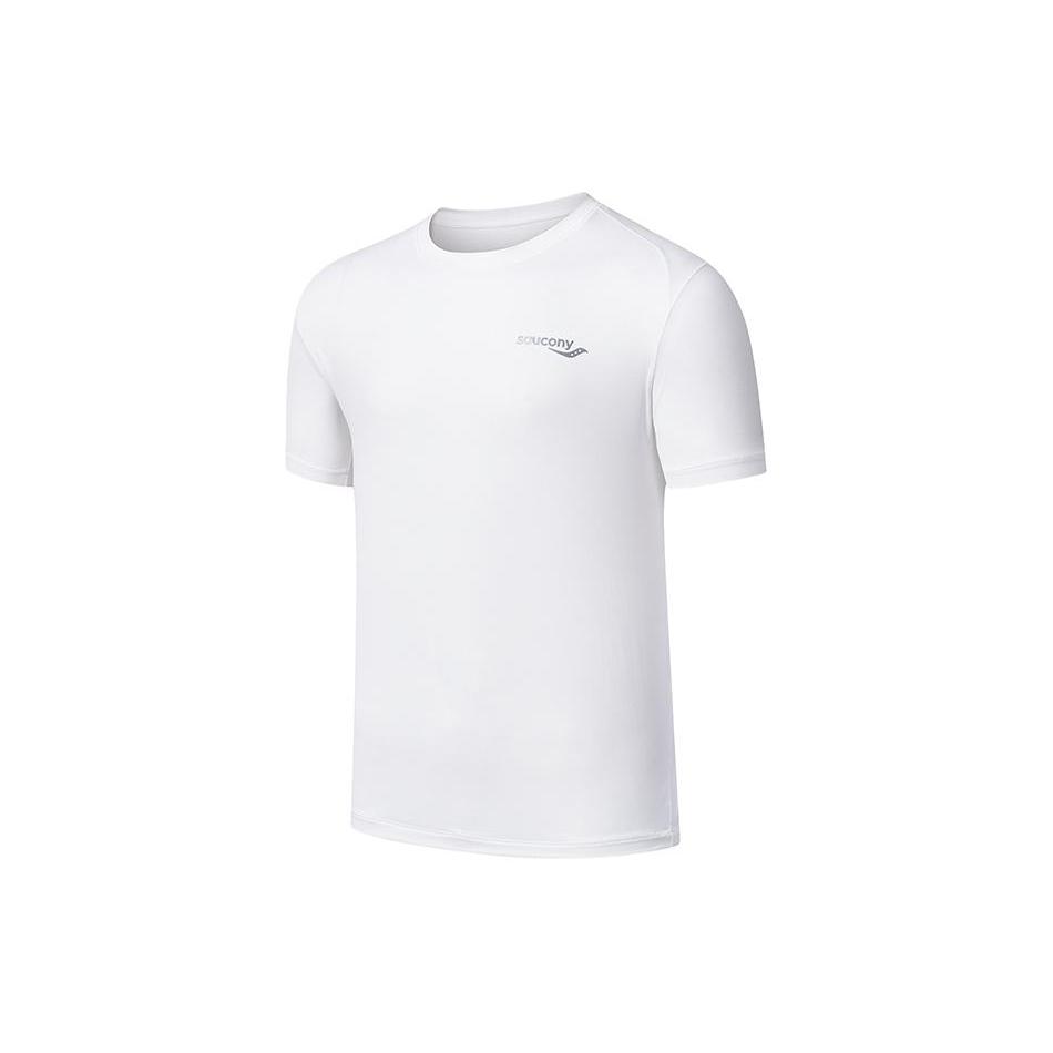 Saucony T Shirts Men s Crew Neck Thin Straight Fit SC2249058B-WT01 XXXL