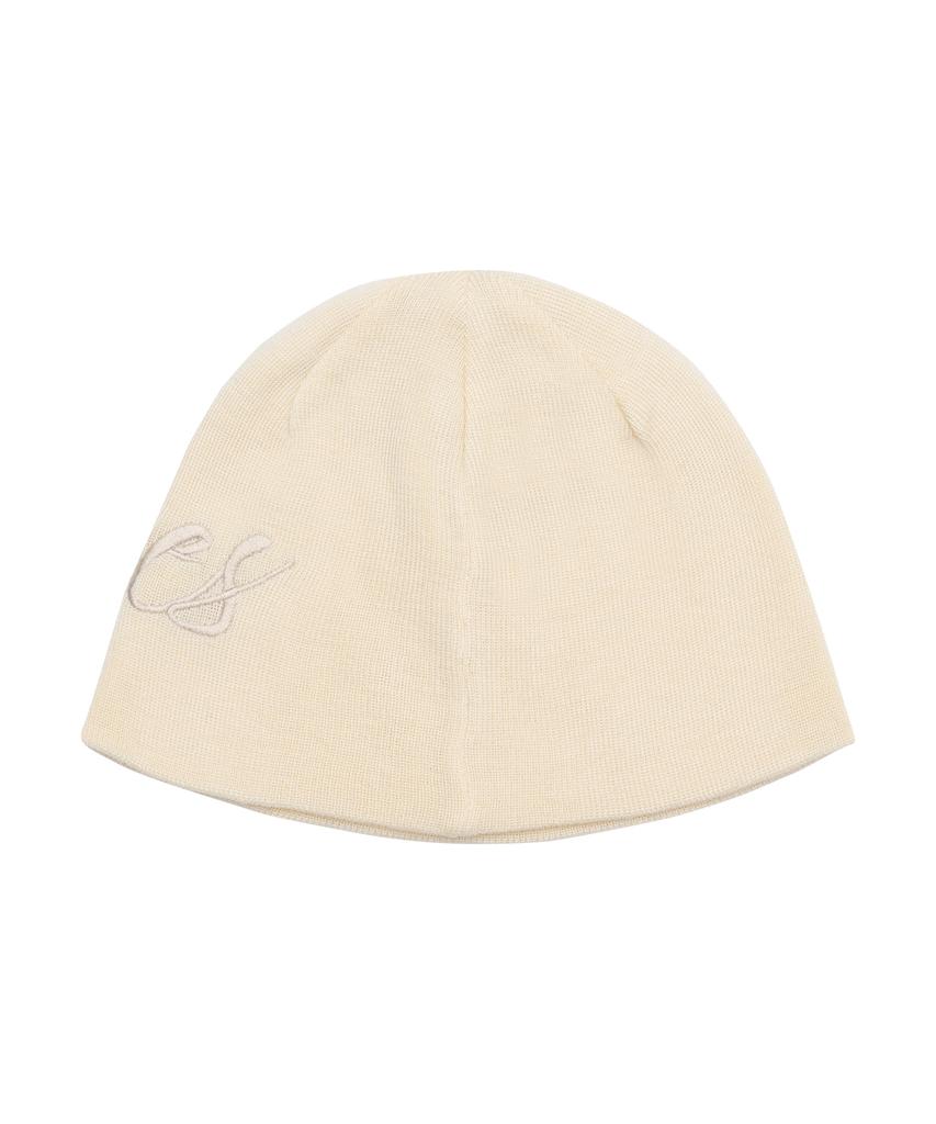 AMES-WORLDWIDE Big Typo Beanie Ivory