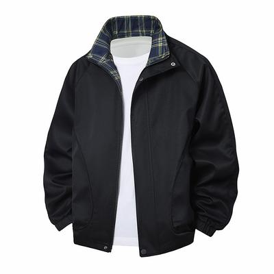 Men's Jacket, Pilot Stand Collar Jacket, Baseball Jacket, Loose Casual Top