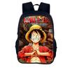 One Piece Monkey D. Luffy School Backpack for Child Light Weight Child Knapsack Fashion Rucksack Best Gift
