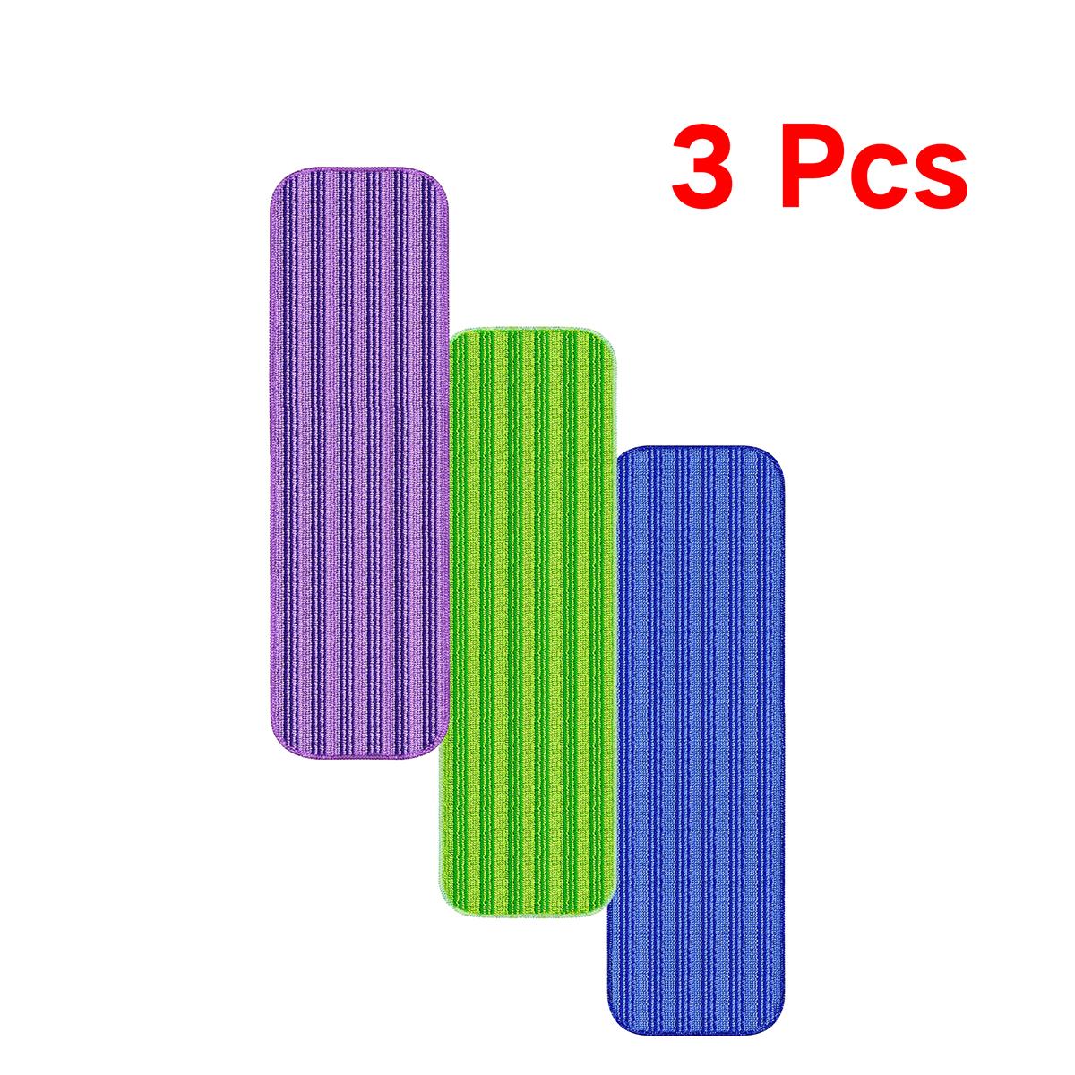 Многоразовые насадки для швабры, совместимые со Swiffer PowerMop, Стирающиеся многоразовые сменные насадки для мытья пола