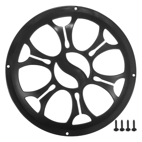 

ACROPIX Универсальный 8-дюймовый автомобильный динамик, защитная решетка, круглый 8-дюймовый динамик, сабвуфер, защитный чехол с крепежными винтами, ABS, черный - упаковка из 1 шт.