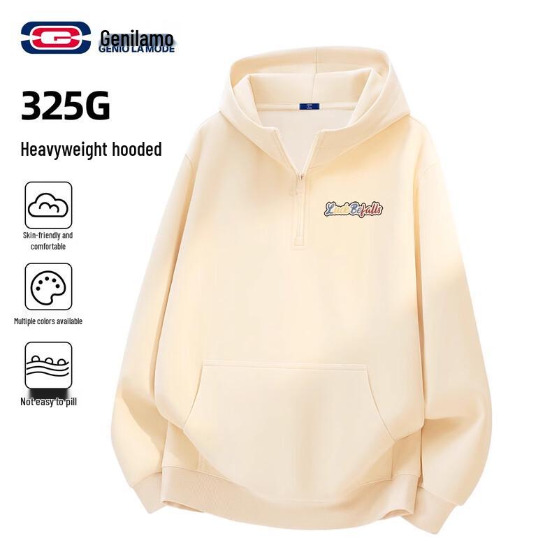 

GENIOLAMODE Men s Heavyweight Hooded Sweatshirt XL