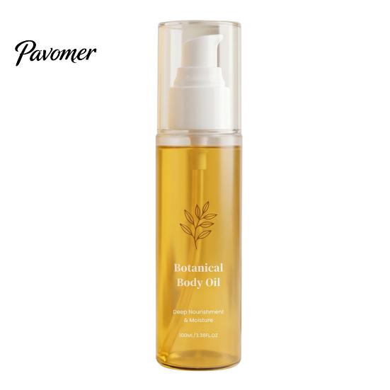 Travel Friendly Body Oil 100ML Botanical for Women Men, Moisturizing Crepey Skin Care Non Irritating Moisturizer Oil, Anti Aging Treatment All