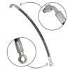 Hydraulic hose DN10 330 bar elbow DKOL 90 DN10 M18X1.5 12L / eyelet RNM P01 DN10 D18 -470mm DN10-2SN PZL Hydral