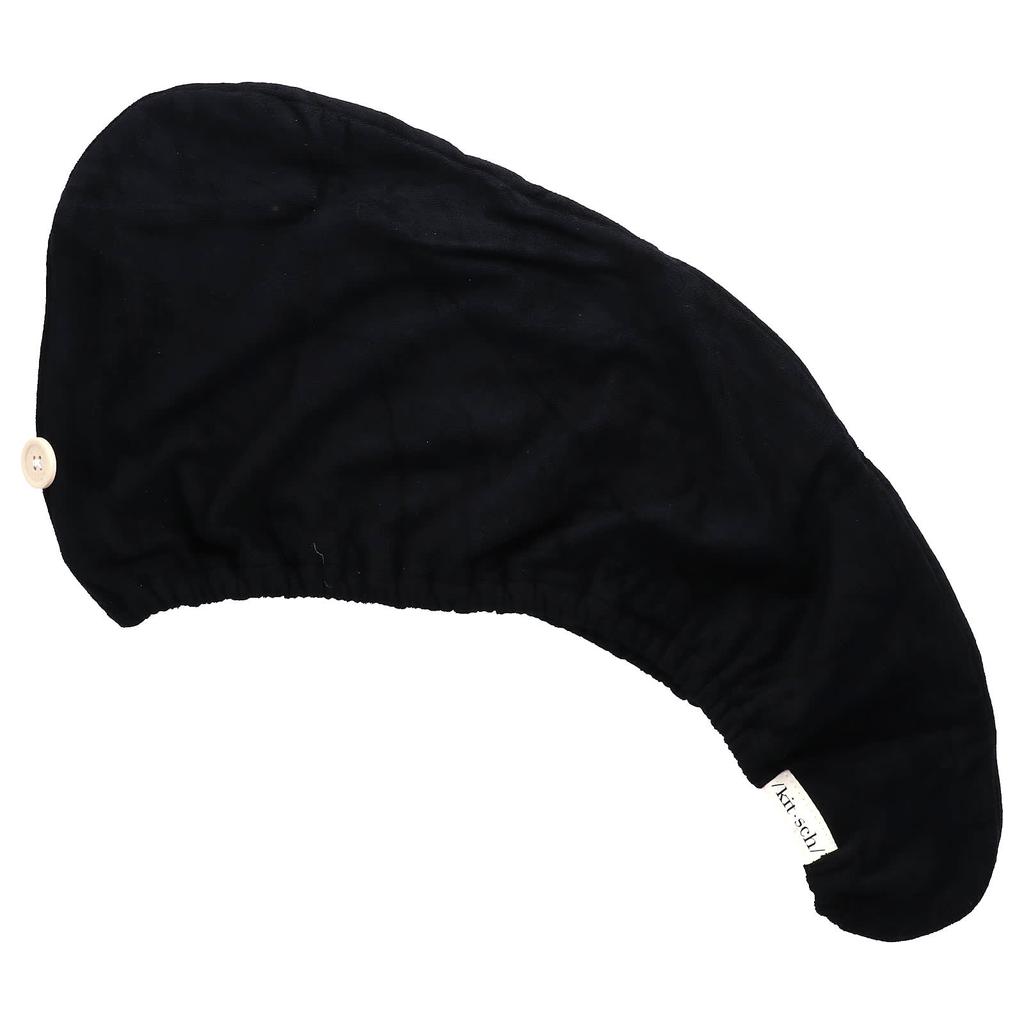 Eco-Friendly Hair Towel, Black, 1 Piece