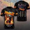 Judas Priest 3D T Shirt Shield of Pain Tour 2026