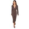 Never Fully Dressed Womens/Ladies Celeste Leopard Print Midi Dress