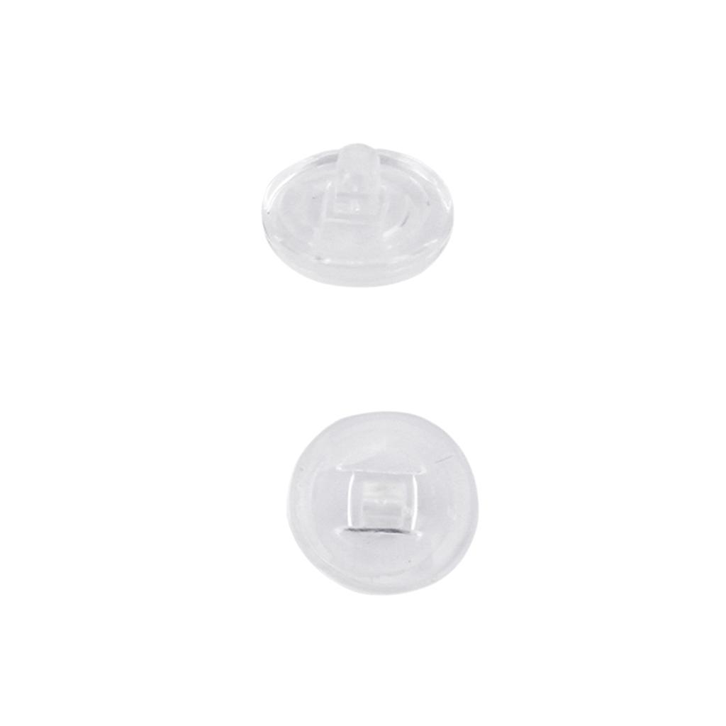 Pair Of 25PCS Anti-Slip Round Screw In Style Nose Pads 9mm