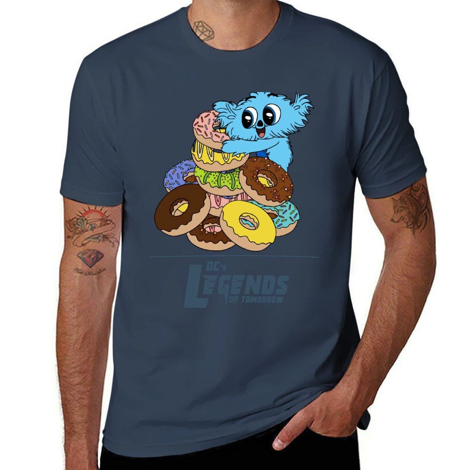 Beebo With Mountain Of Donuts Tshirt Breathable Mesh Panel Tshirt S