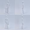 Resin Figurine Man and Dog Sculpture Collectible Ornament Gift for Dog Lover Living Room Bedroom Desktop Shelf Display