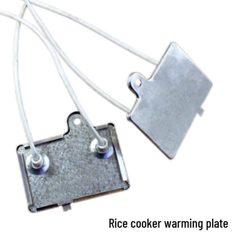 Temperaturkontrollplate for riskoker med ledningstermostat, 40W, 220V, Firkantet, To-leders, Hold-varm-funksjon.