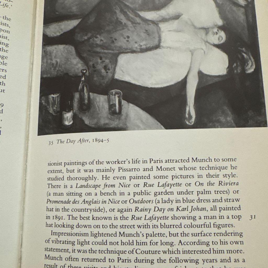 [USED] Edward Munch Art Book (English)
