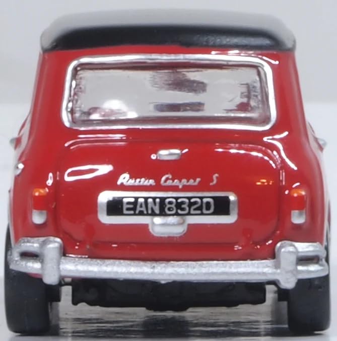 OXFORD 1/76 Austin Mini Cooper Red Mini Austin Cooper Oxford Diecast Car