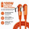 PD 100W Fast Charging Cable 20V 5A USB-C Data Cord USB-C Cable  for Laptop Phone Tablet