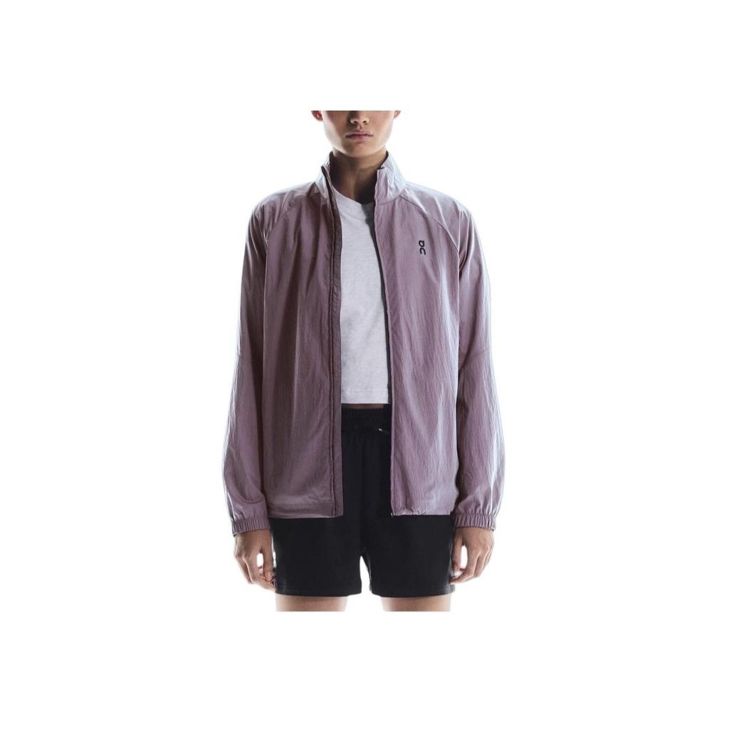 On Court Lockerer Vielseitiger Langarm-Jacke Damen Jacke Rosa 1WF11142503