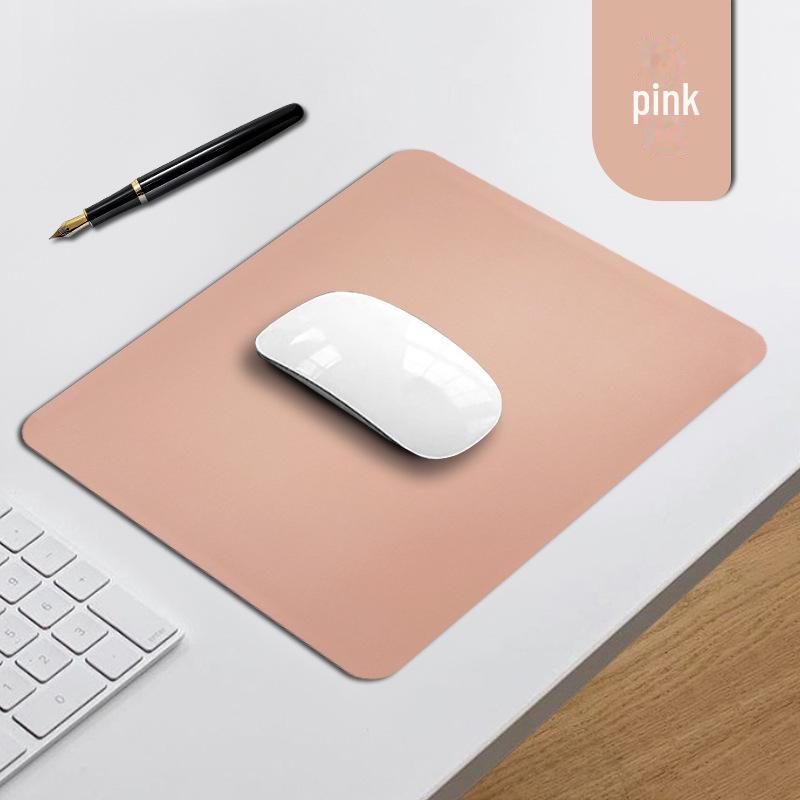 High-Quality White PU Leather Mouse Pad: Dirt-Resistant, Printable, and Round Design