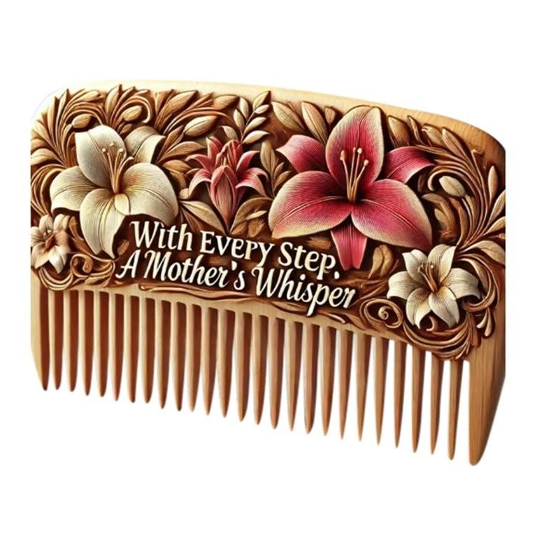 

Ручная резьба по дереву День матери День гребня Изысканные и значимые подарки Подарки для женщин One Size