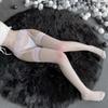 New Sex Stockings Women, Black Lace Suspender Fishnet Socks Sexy Temptation Large Size
