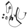 3.5mm Earphone Accessory Flexible Walkie Talkie Headset Acoustic Tube Earbud Clear 3.5mm Acoustic Tube Headset For Large Team