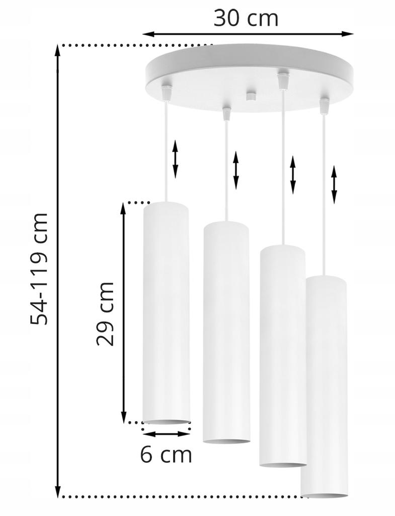 MODERN CEILING HANGING LAMP WHITE LED LAMP