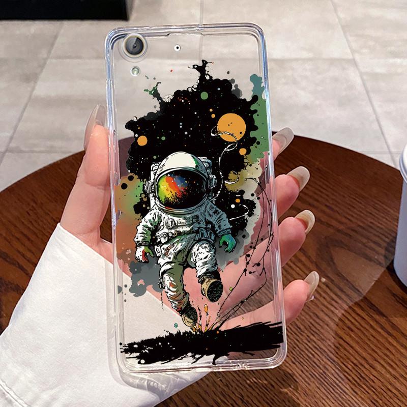 Hülle Für Huawei Y6 II Y6ii CAM-L21 L03 L23 L32 Hülle Ästhetisch Mode Niedliche Katze Cartoon Transparent TPU Weiches Silikon Rückabdeckung